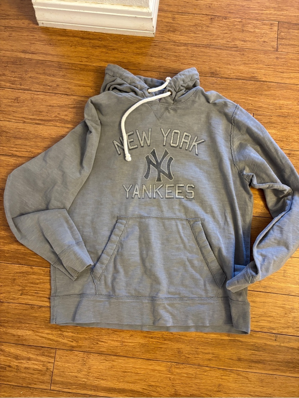 '47 New York Yankees Crewneck Sweatshirt Faded Gray size L MLB official license